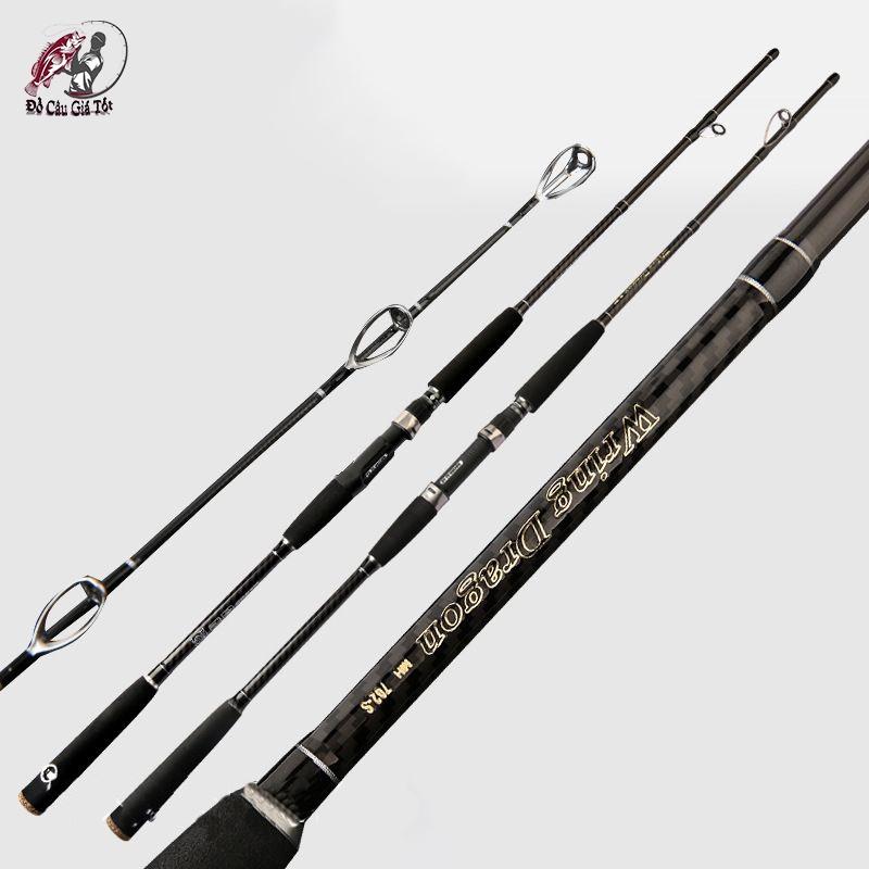  Cần Câu Máy 2 Khúc Wing Dragon Cần Câu Lăng Xê Bạo Lực 