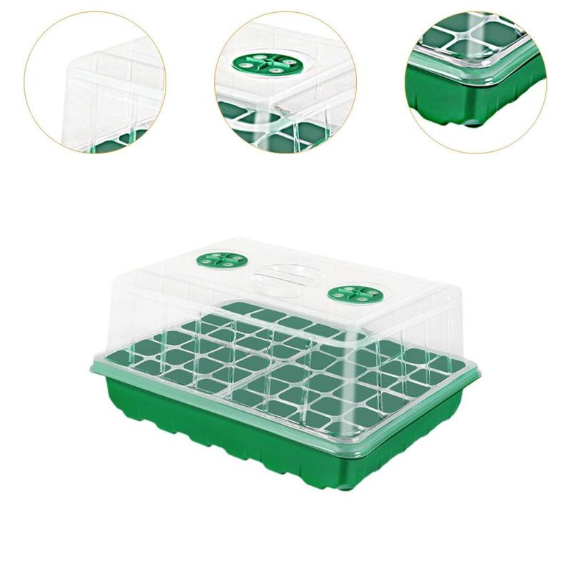 Product Introduction of Seedling Starting Tray 48 Cells Growing Tray for Seedling Indoor Gardening 1