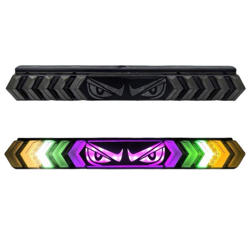 Đèn hậu led phanh mắt quỷ 60cm*8cm gắn sau xe tải dùng chung 12v-24v