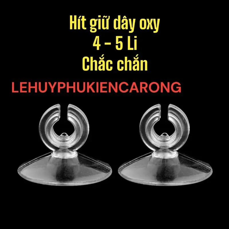 Hít Giữ Dây Oxy Cố Định Dây 5Li Giành Cho Bể Cá 0