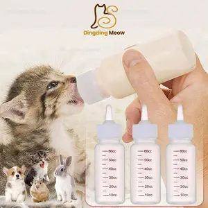 Botol Kucing Baru Lahirn Dot Anak Kucing Anjing + Sikat+Dot