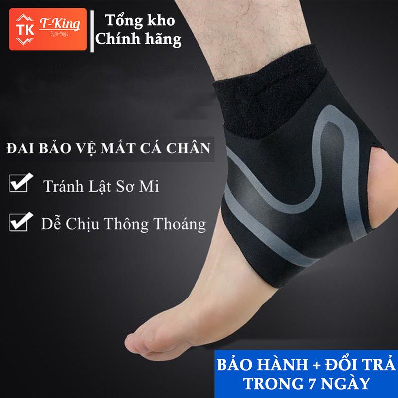 Băng quấn cổ chân chữ V, Đai cổ chân bảo vệ mắt cá chân cổ chân Phụ Kiện chơi thể thao, chạy bộ,đá bóng Sport dây khoá trợ lực