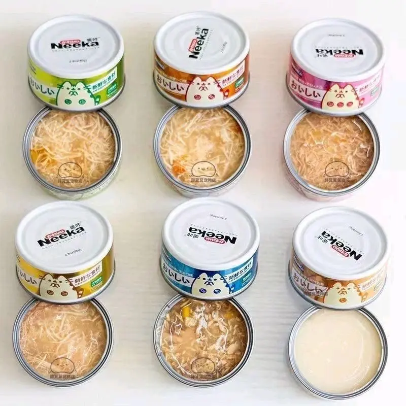 COMBO 20 LON Pate Neeka Dinh Dưỡng Cao Thơm Ngon Hấp Dẫn Nhiều Vị Dành Cho Mèo Mọi Lứa Tuổi 80g