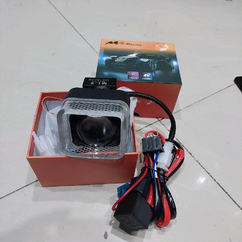 Bi cầu M1.5 MA Racing Mạch Đèn, Vòng 3D, led demi mắt quỷ Phụ Kiện