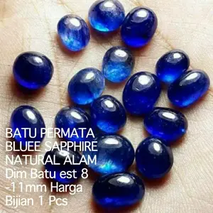 BATU CINCIN BLUE SAPPHIRE NATURAL HARGA BIJIAN 1 PCS