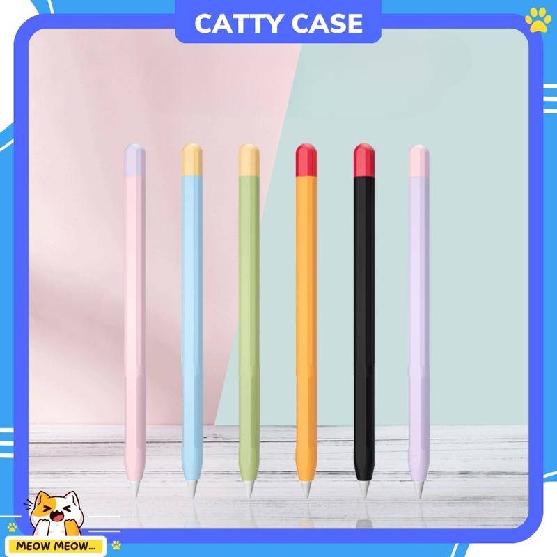 Vỏ Bảo Vệ Bằng Silicon Mềm Thích Hợp Cho Bút Cảm Ứng Apple Pencil 1 2 Pro - Catty case