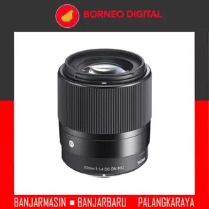 SIGMA 30MM F/1.4 DC DN AF Lensa for Kamera