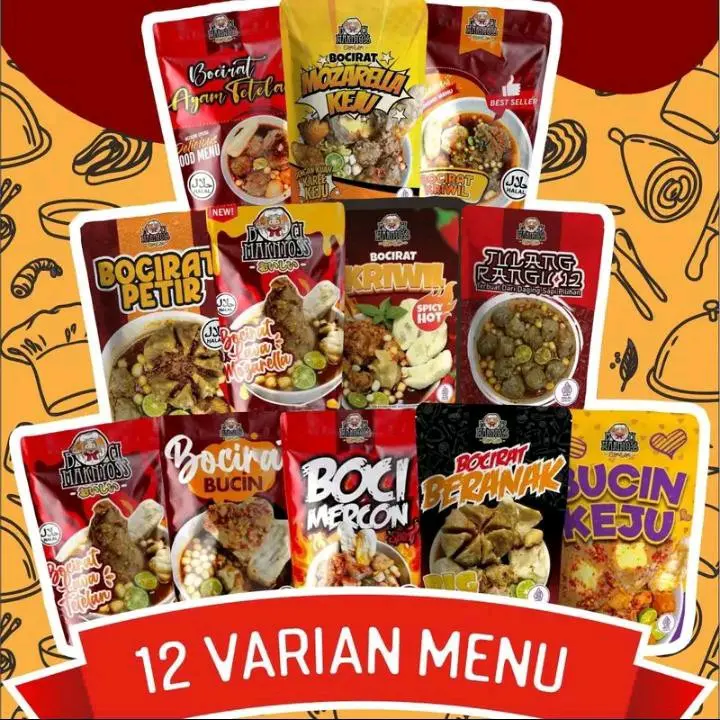 Paket 1 karung Bocirat ( isi 12pcs Boci Maknyoss)