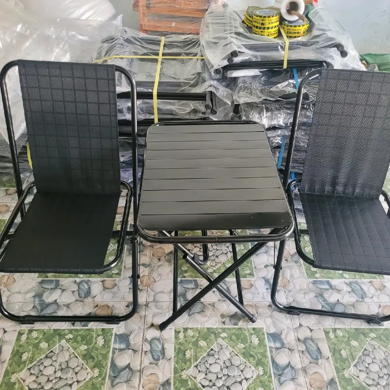 Compo 2 ghế 1 bàn chữ nhật 0