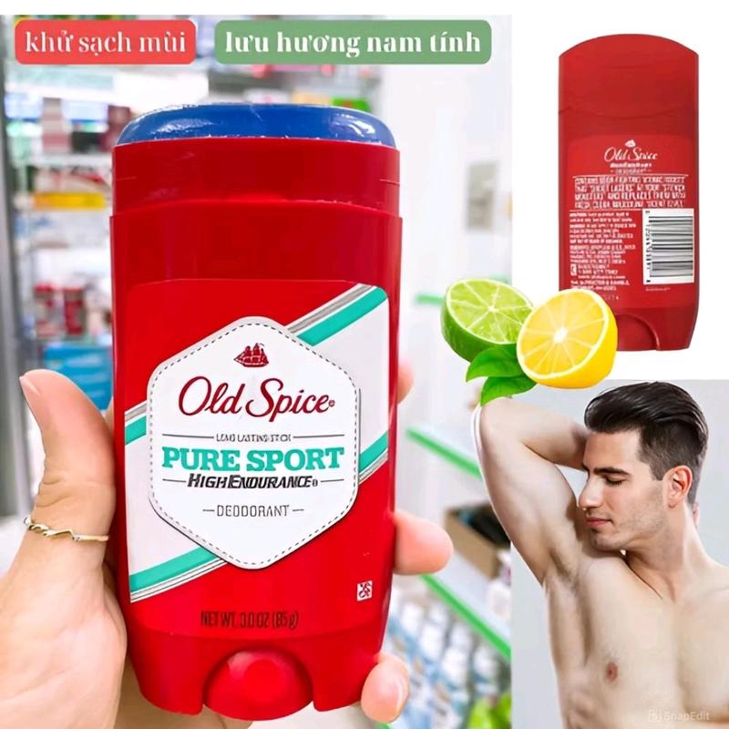 Lăn Khử Mùi Old Spice 85g Dạng Sáp ( nam nữ dùng được ) Khử Mùi , Ngăn Tiết Mồ Hôi