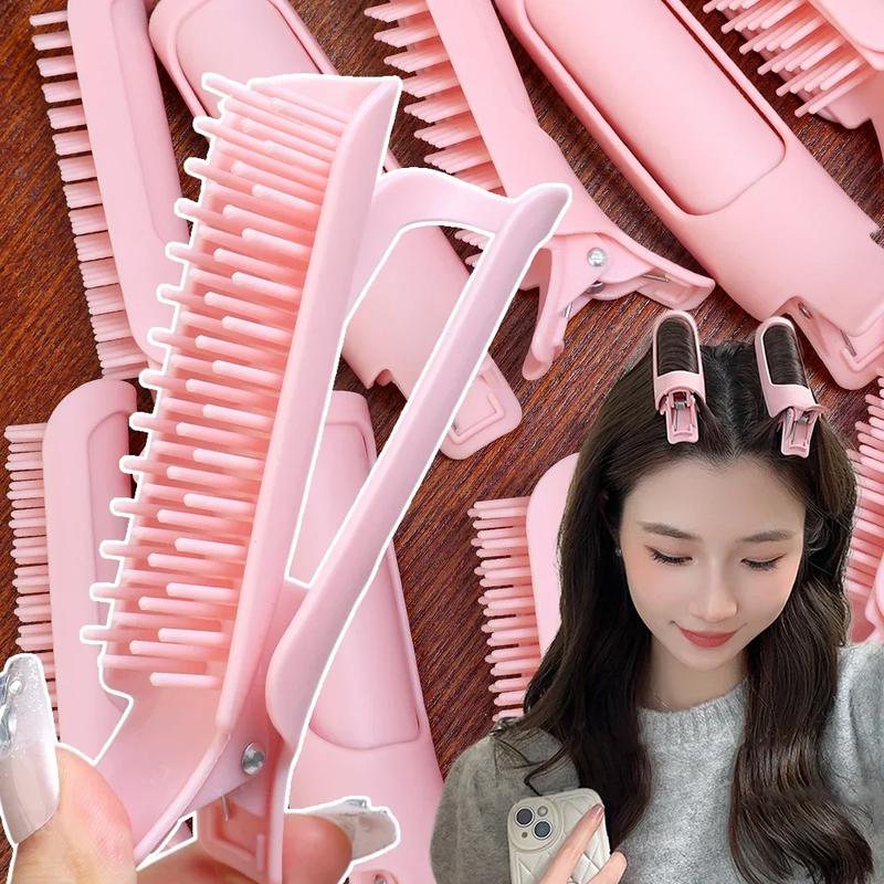 Product Introduction of Fashion Fluffy Hairpin Curling Bangs Clips Hair Roots Volumizing Hair Clips Women Curling Fixed Shape Clips Volume Hair Roller 3