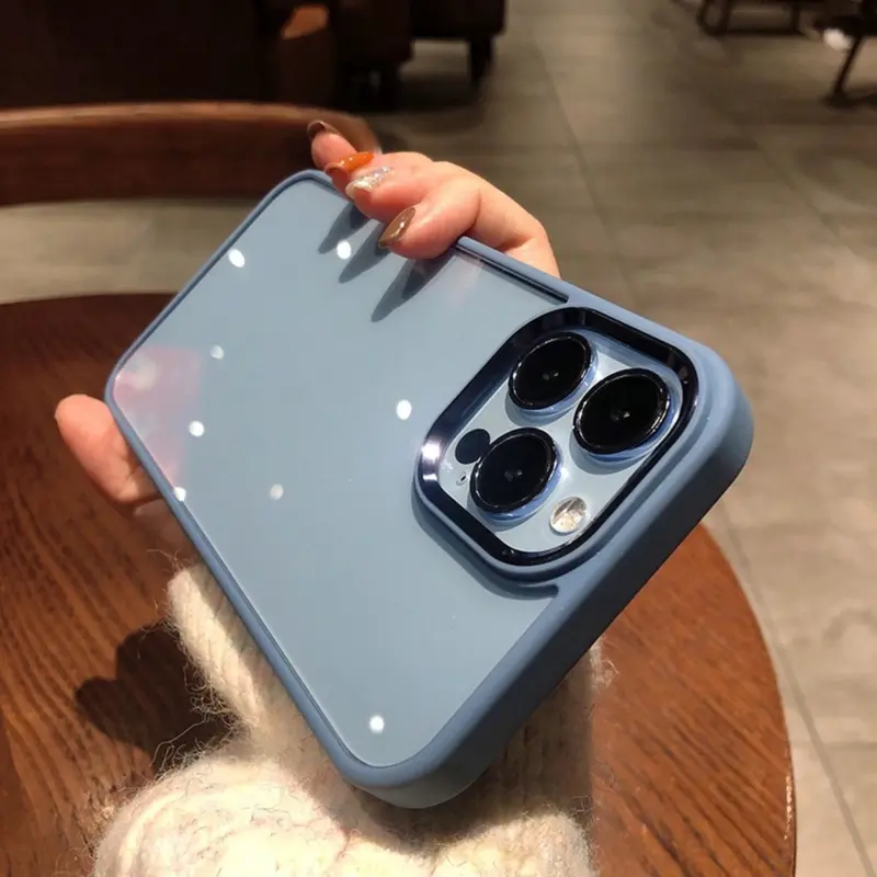 Ốp iPhone 13, Ốp Acrylic PC Cứng, Ốp Chống Sốc Silicon, Giao Hàng Tức Thì, Tương Thích Với iPhone 11, XR, 12pro, 6, 7, 8 Plus, 14, X & XS, 15PROMA 2