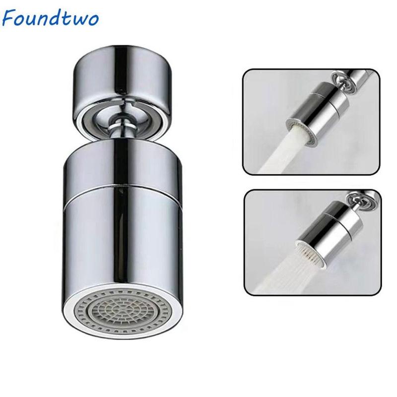 Foundtwo Vòi Mở Rộng Chống Bắn Đồng Đen Phòng Tắm Phụ Kiện Nhà Bếp Chế Độ Đôi Chủ Đề Nữ Tiết Kiệm Nước Máy Hút Khí Áp Lực