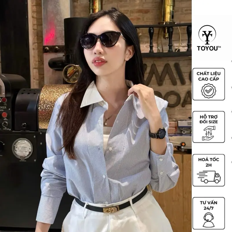 Somi sọc kèm áo ống, quần short nữ, hàng thiết kế lên form dáng rất đẹp
