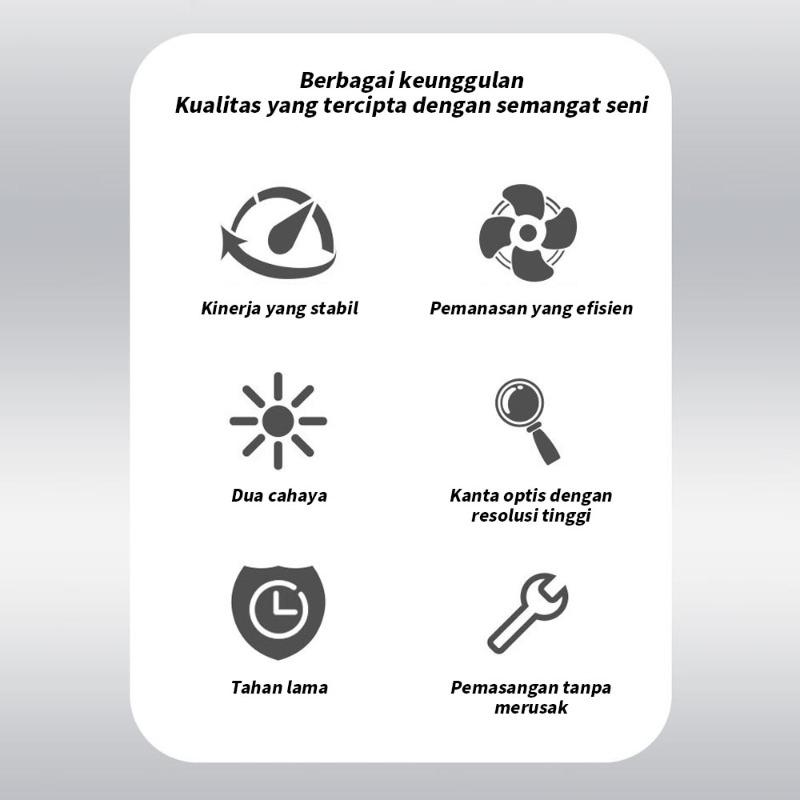 Lampu LED AC DC H4 Laser Gun P15 BHOLAM Depan LED AC DC H4 Laser Senja Beat Vario Scoopy Supra Revo Jupz Vega Blade Mio J Mio Soul DLL Motor Vehicle - Car