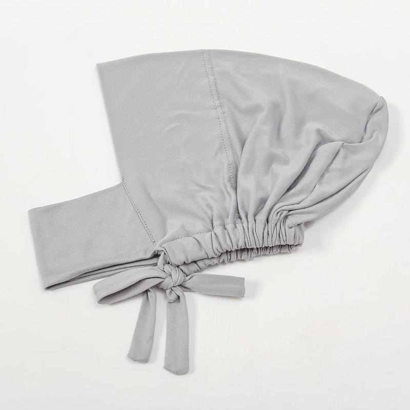 Product Introduction of Muslim Inner Cap Hijab For Women Solid Underscarf Hijab Undercap Scarf Turban Hat Islamic Muslim Hijabs Ready To Wear Headcover 7