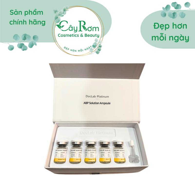 [Doclab] [Fullbox 5 lọ] Tế bào gốc hỗ trợ trị mụn DOCLAB ABP Sodium Ampoule V2