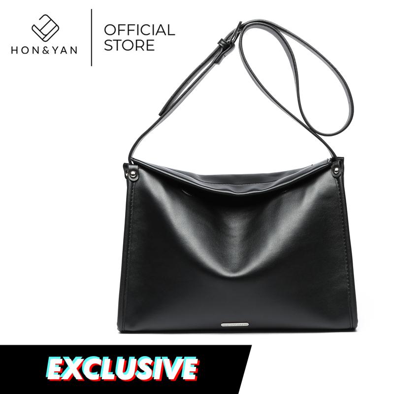 HONYAN EXCLUSIVE Tas Tote Wanita  Totebag Selempang Bahu Kulit Honey Mewah Korean Style - Livia 0