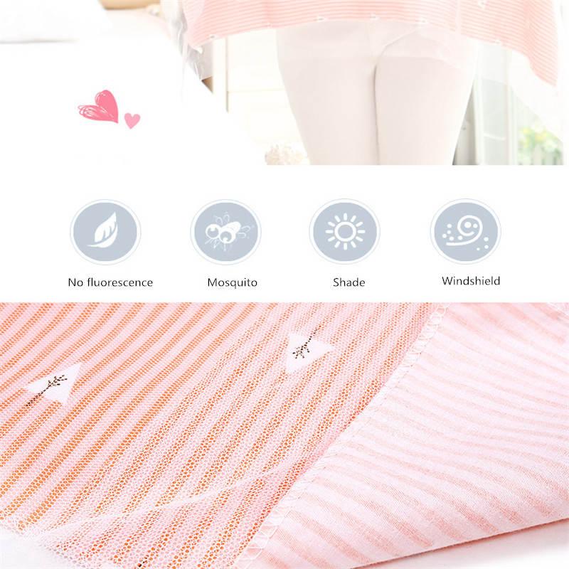 Product Introduction of 100% Cotton Baby Feeding Nursing Covers Anti-glare Nursing cloth Breathable Breastfeeding Cover Mother Outdoor Baby Shawl 8