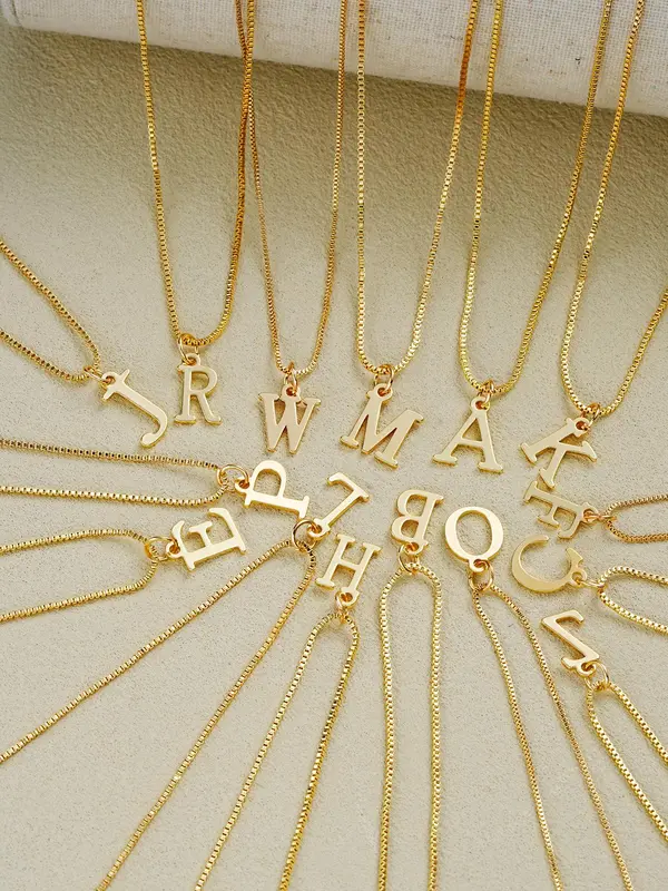Letter  Design Anklet for Women & Girls, Fashion Jewelry for Party, Daily Clothing Decor, Trendy All-match & Exquisite Jewelry for Birthday Gift 2