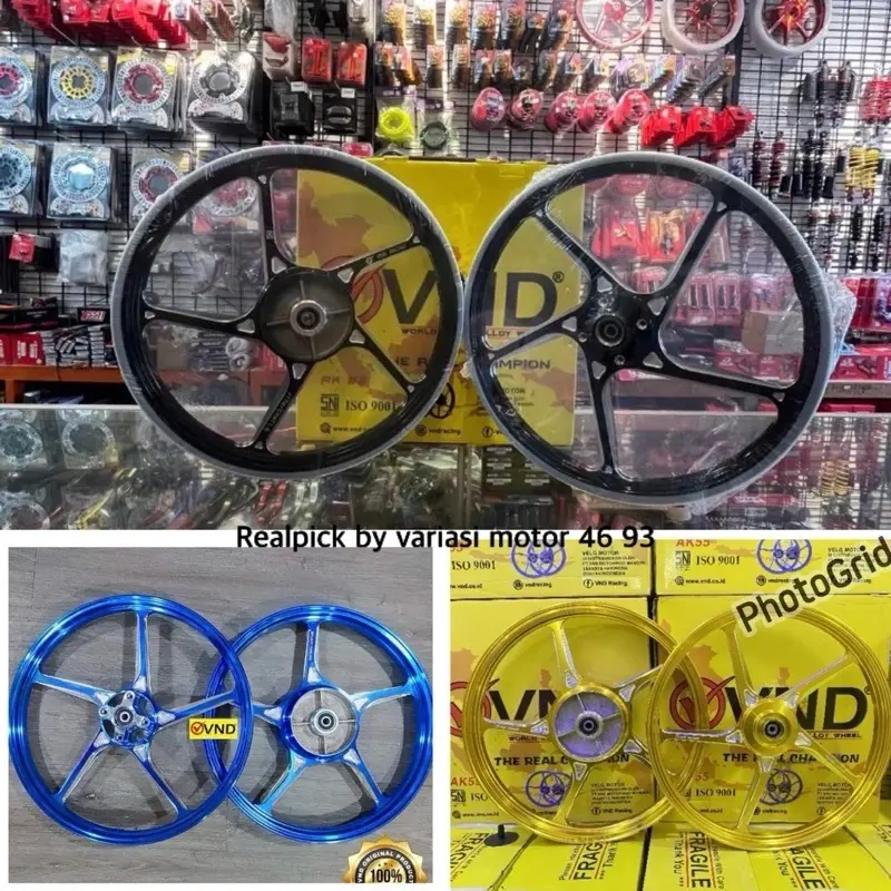 Velg VND kharisma / supra 125 AK55 AK 55 140/160-17 palang 5 supra 125 / kharisma Original vnd