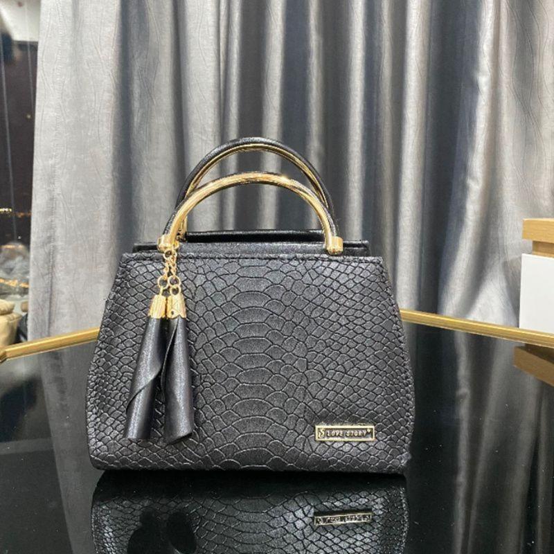 Túi xách nữ túi đeo chéo quai tròn cứng N79