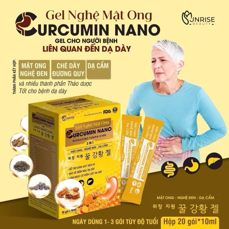 GEL NGHỆ NANO CURCUMIN HỖ TRỢ DẠ DÀY 2