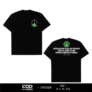 Tshirt Kaos Terbaru Desain Distro Bersamamu Adalah Sebuah Cerita Perguruan Pencak Silat Pagar Nusa Sablon Dtf Hitam Putih Merah Biru 24s Model Reguler By Ofc Trident AB3