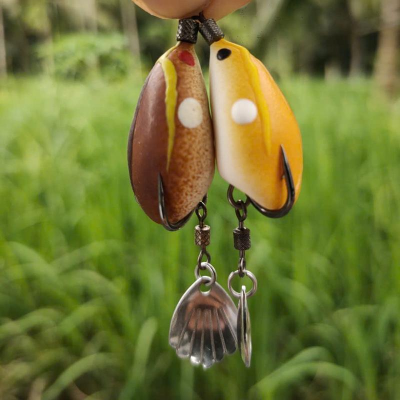 Combo Nhái hơi FT v1 v2 mini - Mồi câu cá lóc giá rẻ