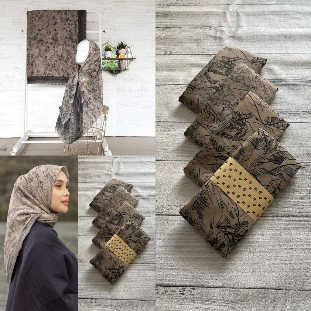 KATALOG 3 segiempat voal motif// segiempat printing// segiempat voal