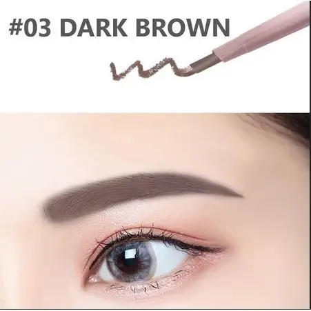 Double Head Spin Automatic Eyebrow Pensil Alis PUTAR 2 SISI ATAS BAWAH EYE BROW 752 4