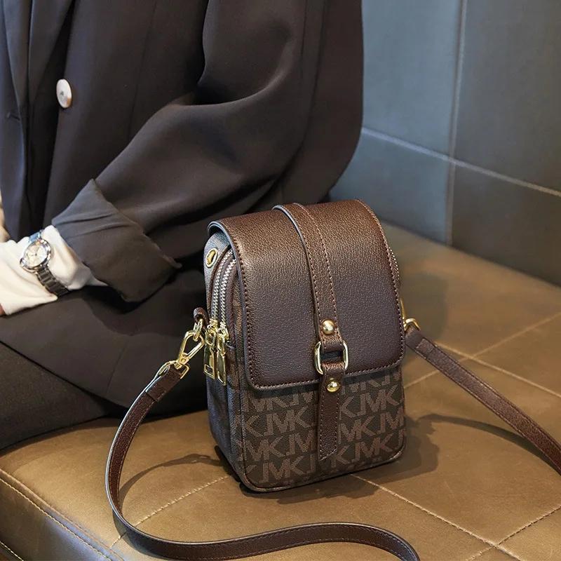 Product Introduction of Sling Bag Luka JMK | Tas Selempang Pocket Wanita Sling Bag JMK | Tas Selempang Handphone Wanita 2 Ruang Model Terbaru Tas Kecil Wanita Untuk Pesta Selempang Wanita Warna Hitam Cokelat Tan Putih Kulit PU 14