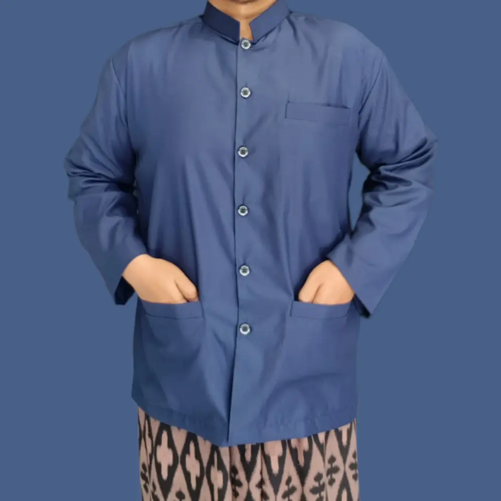 Semi haibah jas / jasko toyobo deluxe / semi jas alfa reyhan / jasko premium alfa reyhan Katun Koko Panjang Nyaman