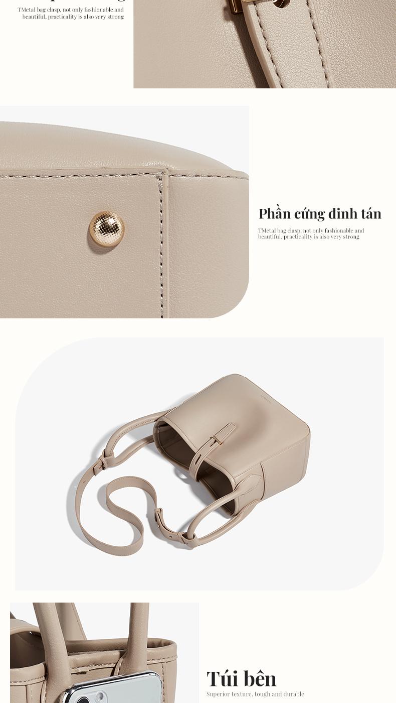 Product Introduction of MOSSDOOM Alora Bag Túi đeo vai đeo chéo thiết kế đa chức năng bằng da PU độc đáo thời trang dành cho nữ 21