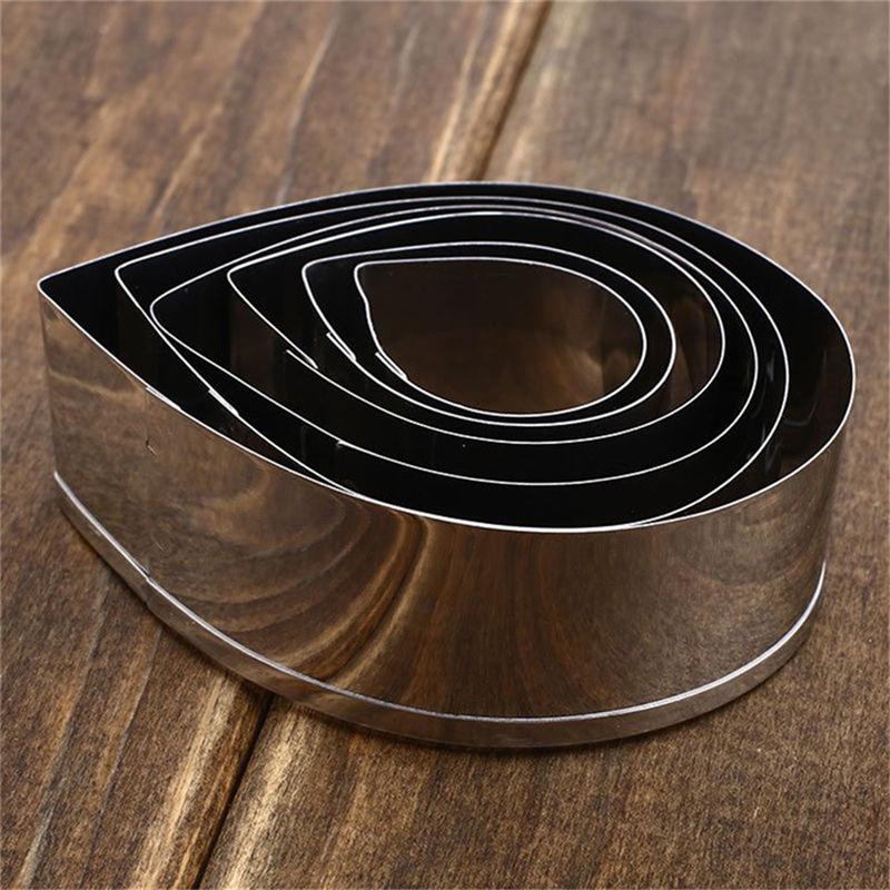 Product Introduction of [WWW] 6PCS/Set Rose Petal Mold for Cake Decor Fondant Sugarcraft Cutters Tools Mould 23