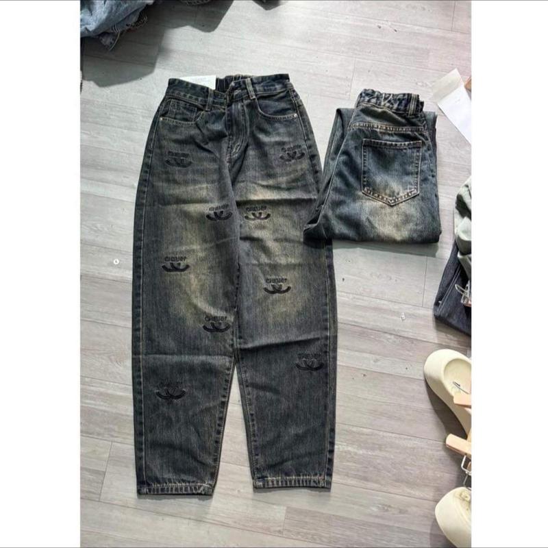 Quần bagyy nữ hàng lưng thun chất vải mềm hàng QC M2526+2426 Women Kem 7