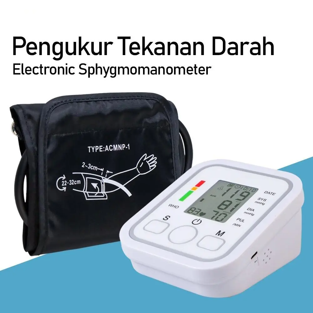Tensimeter Digital Tensi Darah Alat Pengukur Tekanan Darah Sphygmomanometer BW3205