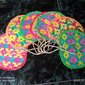 Kipas Anyaman Bambu / Kipas Tangan