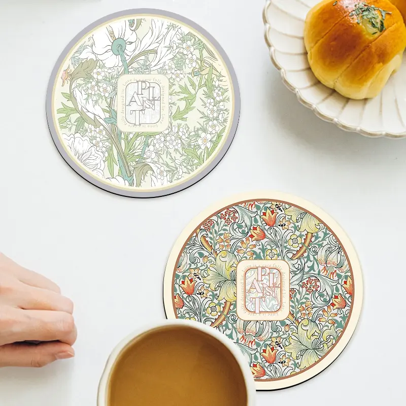 Tấm Tấm Lót Đĩa Chống Trượt Chống Thấm Nước Tấm Đế Lót Ly Tròn, Tấm Lót Bàn Cách Nhiệt, Đồ Dùng Gia Đình 8