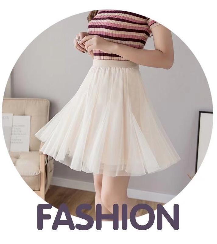Product Introduction of Fashionable, elegant, casual, versatile mesh skirt, pleated skirt, A-line skirt, high waisted, slimming, versatile skirt, fairy skirt, small and fresh, large hem mesh skirt 28