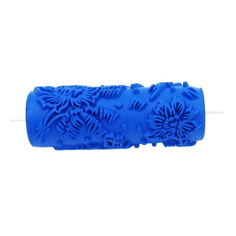 5\\\'\\\' Wall Painting Printing Rubber Pattern Roller Decor 4