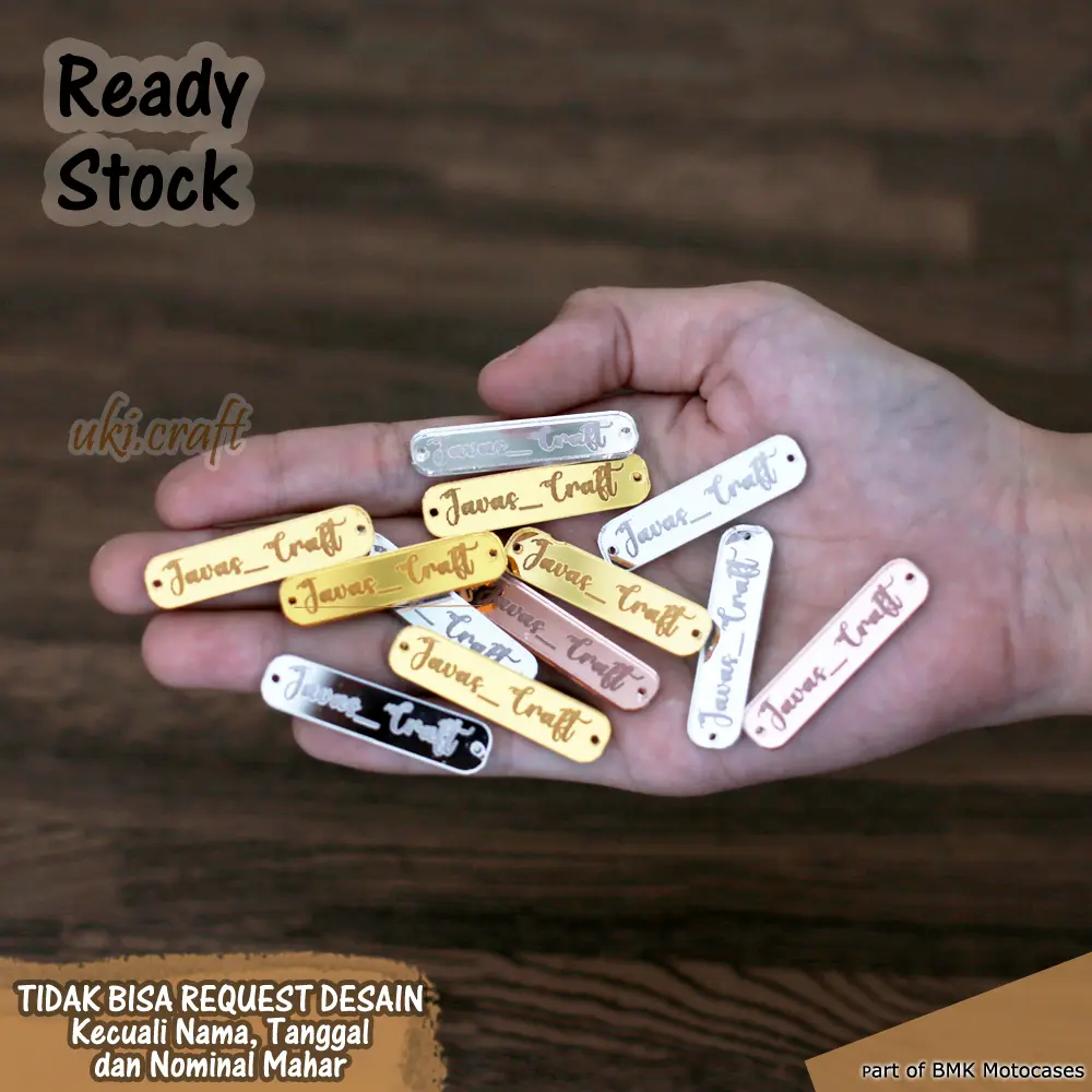 Label Produk - Grafir Label Produk Akrilik