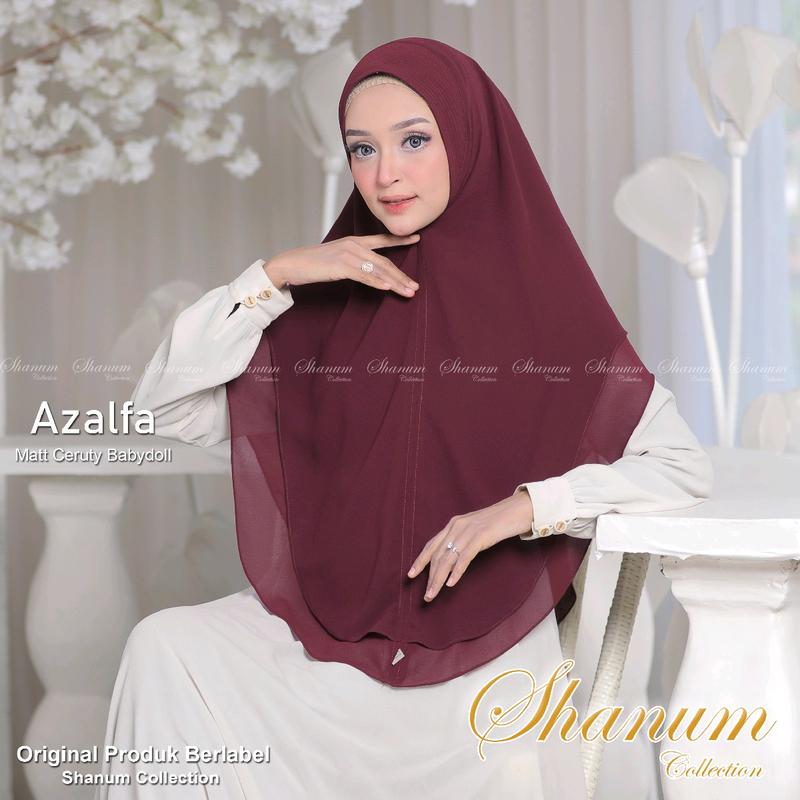 KHIMAR CHELIA  KERUDUNH SYARI JUMBO CERITY BABYDOLL ARMANY PREMIUM 6