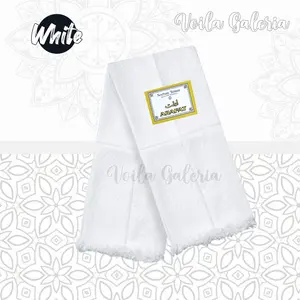 Sorban Arafat Putih Murah Untuk Souvenir Oleh oleh Haji Umroh Syal