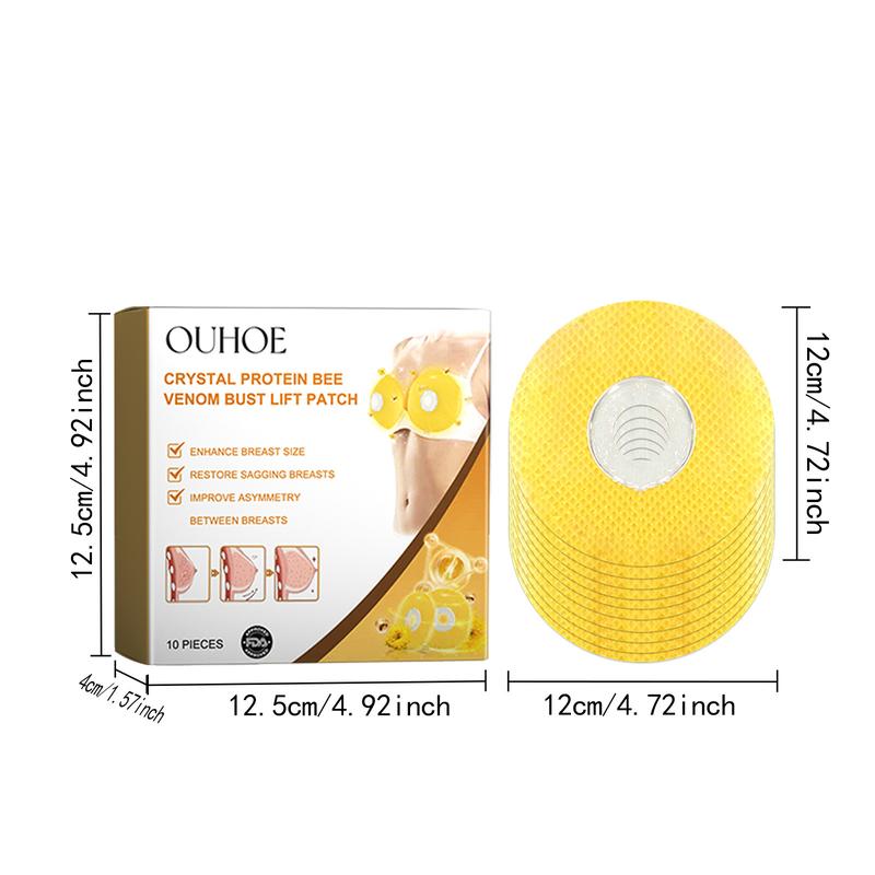 Product Introduction of Penambah Pembesaran Payudara, 10 Keping, Plaster Pertumbuhan Payudara, Anti-Kendur, Mengangkat, Payudara Besar, Pad Gebu dan Menganjalkan, Dada Alamiah 12