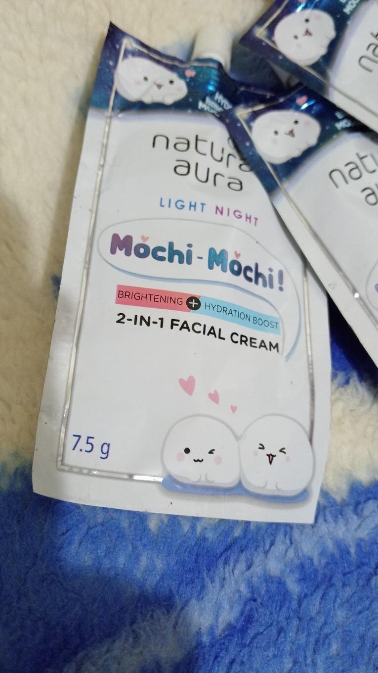 3pcs 2-in-1 facial cream MOCHi MOchi brightening +hydration boost 7.5g ...