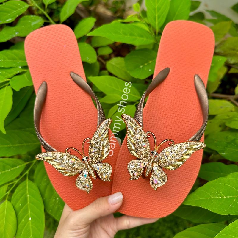 [Mũi Vuông-charm Bứm gold] DÉP XỎ NGÓN NỮ GẮN CHARM BỨM VÀNG(Gold) LẤP LÁNH MIX 18 MÀU ĐẾ CAO SU ÊM ÁI MÀU SẮC ĐA DẠNG- DéP Shoes GiàY Jean Nhung dép  quai  kẹp Sandal dép  kẹp  xỏ  ngón  nữ