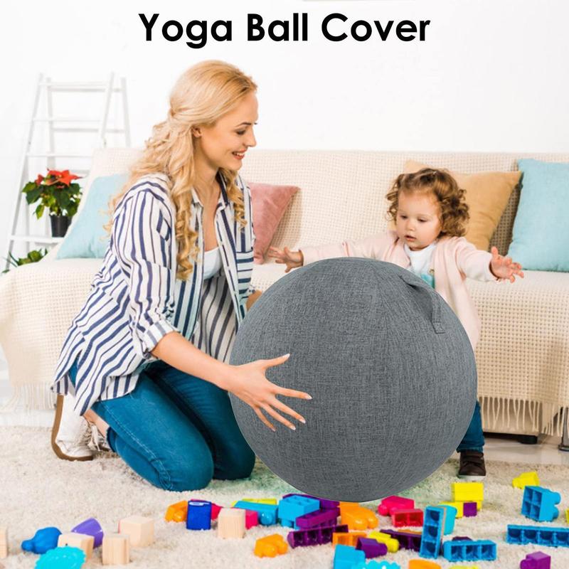 Yoga Ball Protective Cover Gym Workout Balance Ball Cover fo - TikTok ...