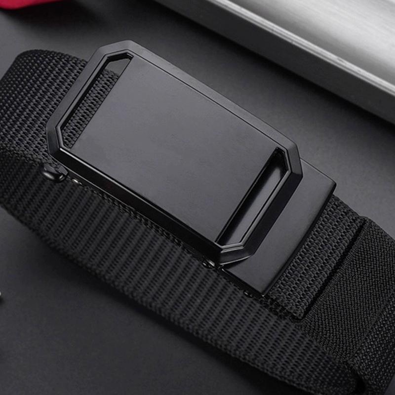 Product Introduction of Men's Belt Outdoor  Belt Multi Functional Automatic Metal Buckle Nylon Belt High Quality Canvas Belt ﻿ 18