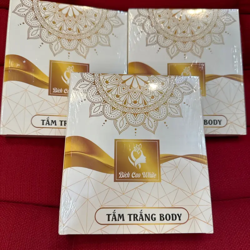 1 Hộp Sữa Tắm Toàn Thân Bích Cao White Giúp Hỗ Trợ Tẩy Tế Bào Chết, Dưỡng Da Dưỡng Body Dưỡng Da Body 6